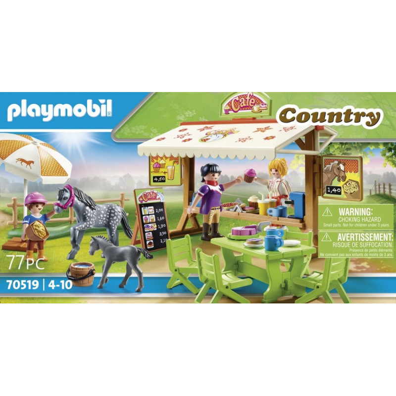 Café du Poney Club - Playmobil country - 70519