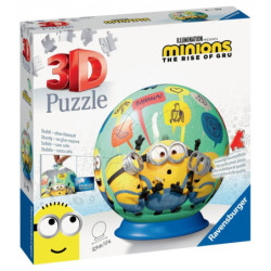 Puzzle 3D rond 72 pièces -...