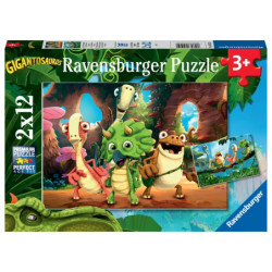 Ravensburger Puzzles 2x12...