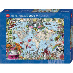 Puzzle 2000 pièces - Quirky...