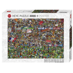Puzzle 3000 pièces -...