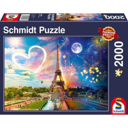 Puzzle 2000 pièces - Paris...