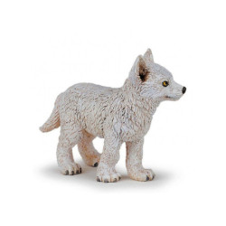 Figurine Jeune loup polaire...