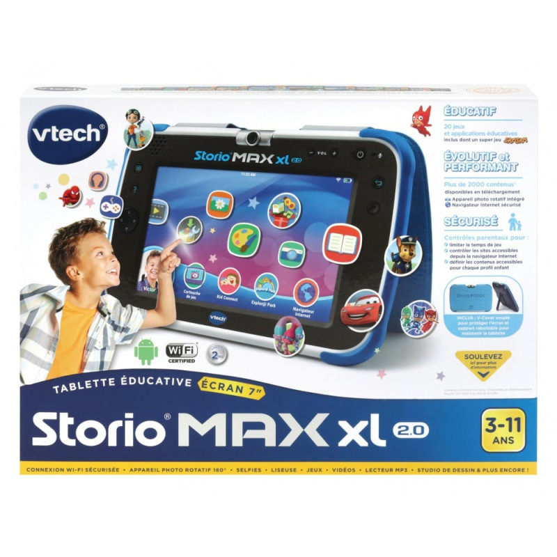 Storio tablette max XL 2.0 VTech - Bleu