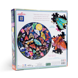 Puzzle 500 pièces - Moths - Eeboo