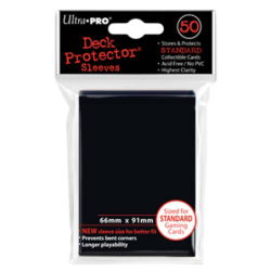 50 pochettes Noir - Ultra Pro