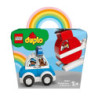 L'hélicoptère des pompiers et la voiture de police - LEGO® DUPLO® Mes 1ers pas - 10957