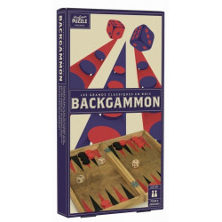 Backgammon Bois Vintage -...