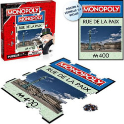 Puzzle Monopoly Rue De La Paix - 1000 pièces