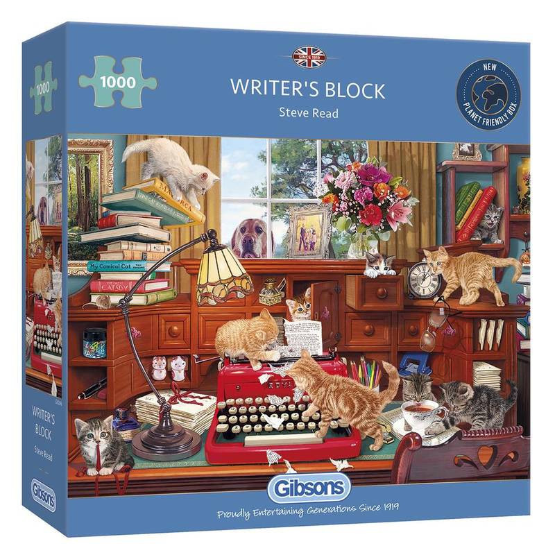 Puzzle 1000 pièces - Writer's block