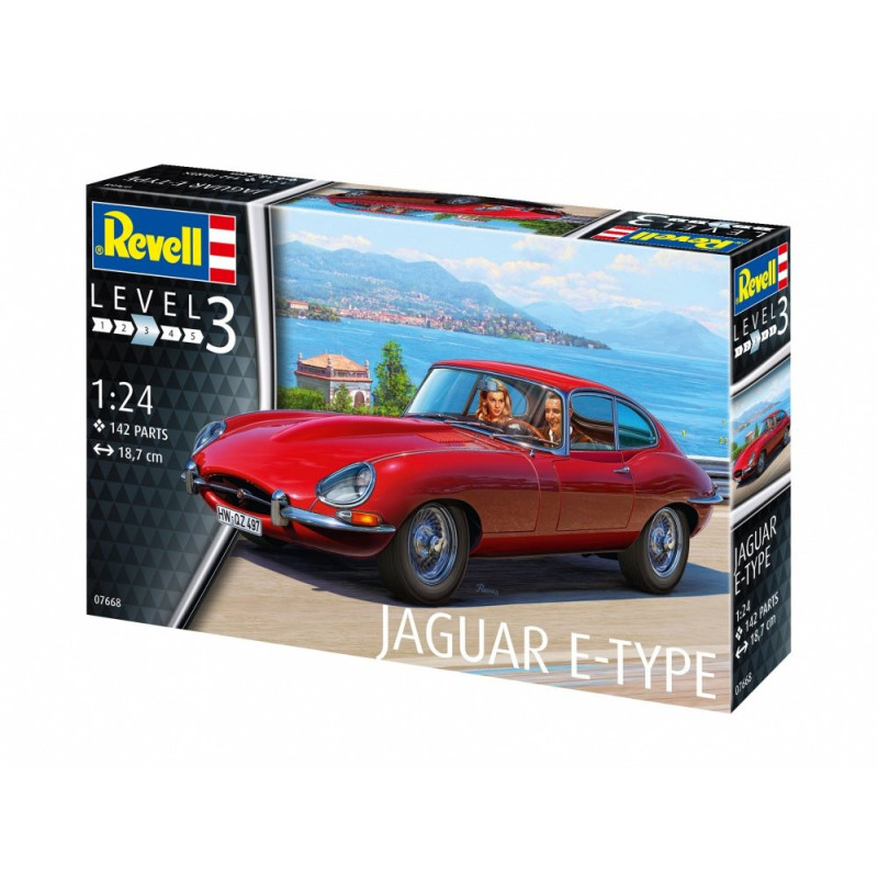 Maquette de voiture Revell Jaguar E-Type Coupé