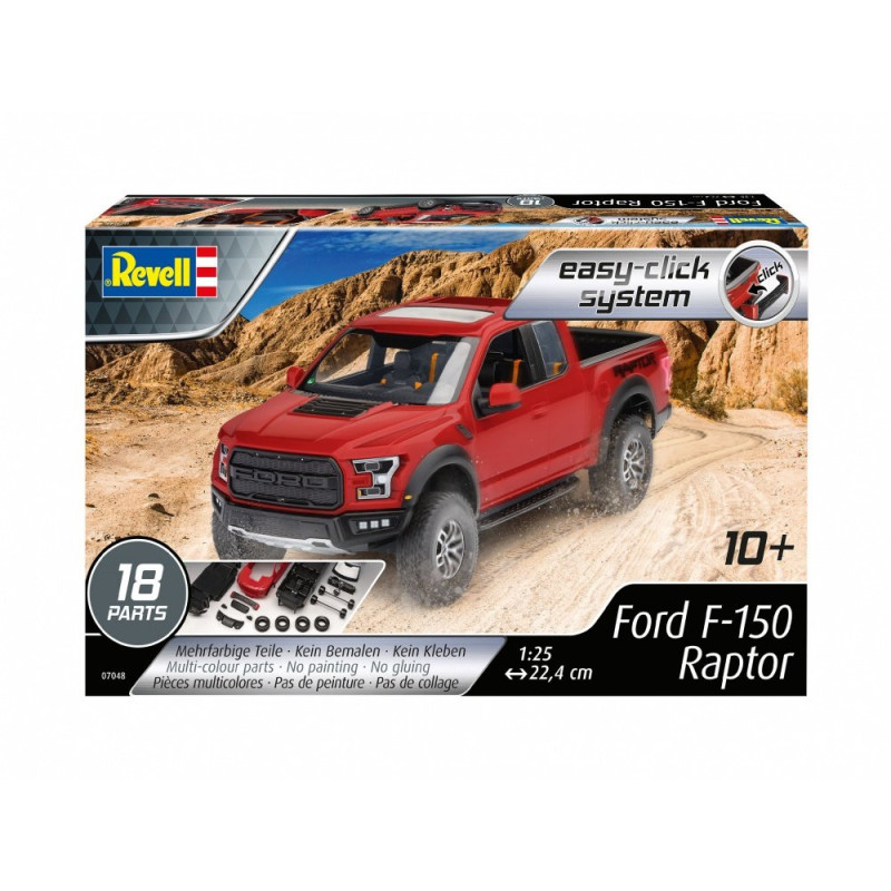 Maquette voiture - Ford F-150 Raptor - Revell Easy Click